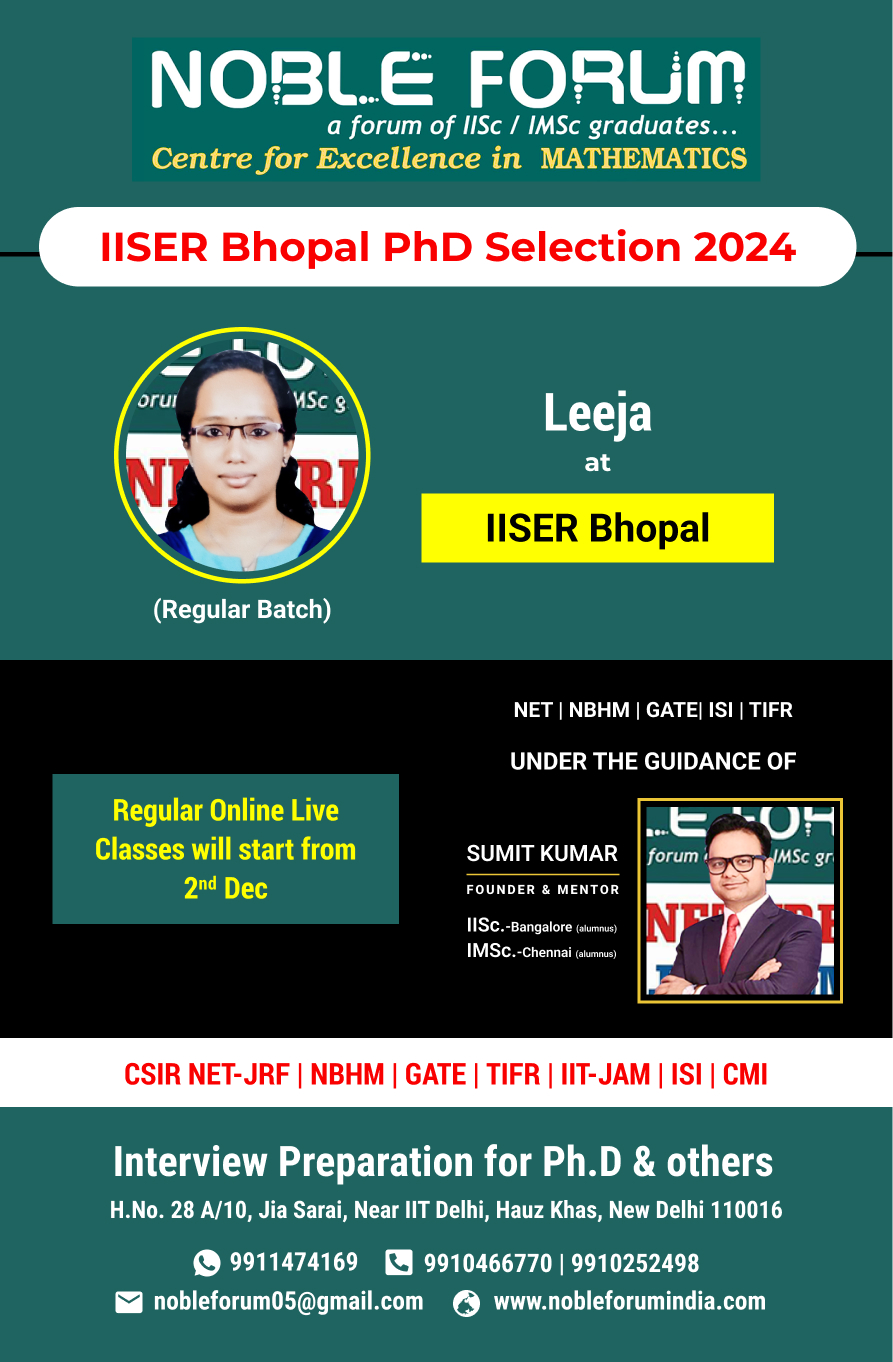 Leeja _ IISER Bhopal